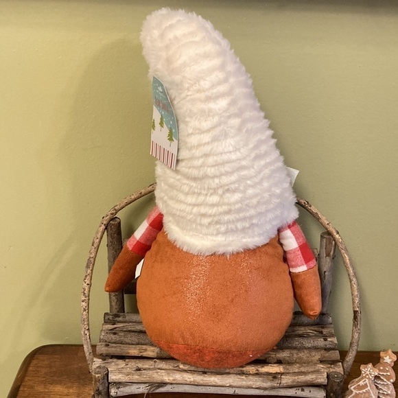 NEW!  PLUSH GINGERBREAD GIRL CHRISTMAS GNOME - Picture 5 of 10